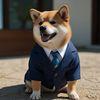 Blue Tuxedo Shiba